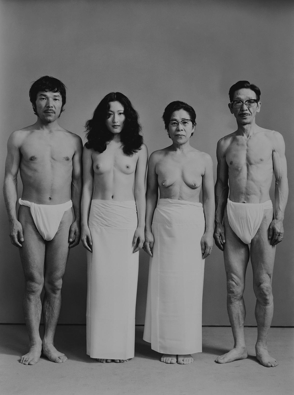 Nude Family At Home